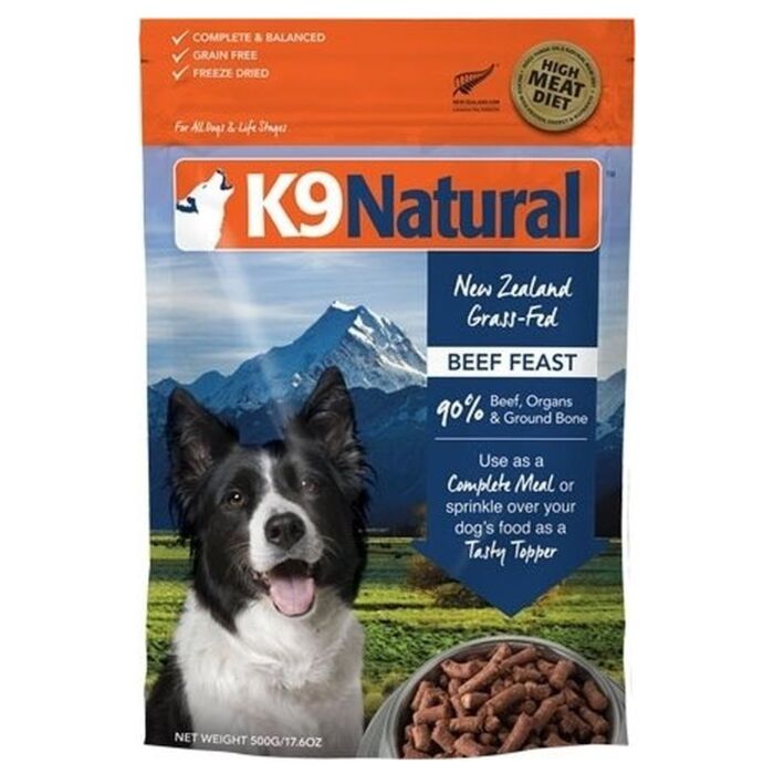 K9 Natural Freeze Dried Dog Food - Beef Feast