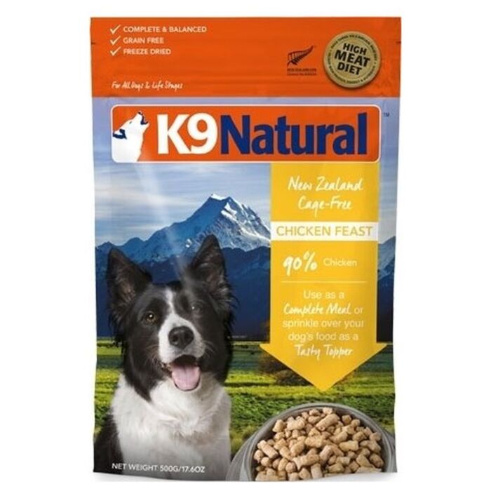 K9 Natural 凍乾脫水狗乾糧 - 雞肉盛宴配方