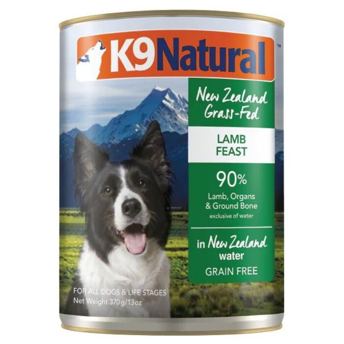 K9 Natural Dog Can - Lamb 370g