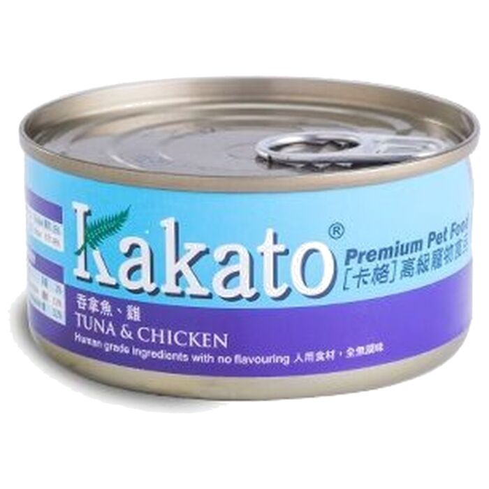 Kakato 卡格貓狗濕糧 - 吞拿魚及雞肉配方