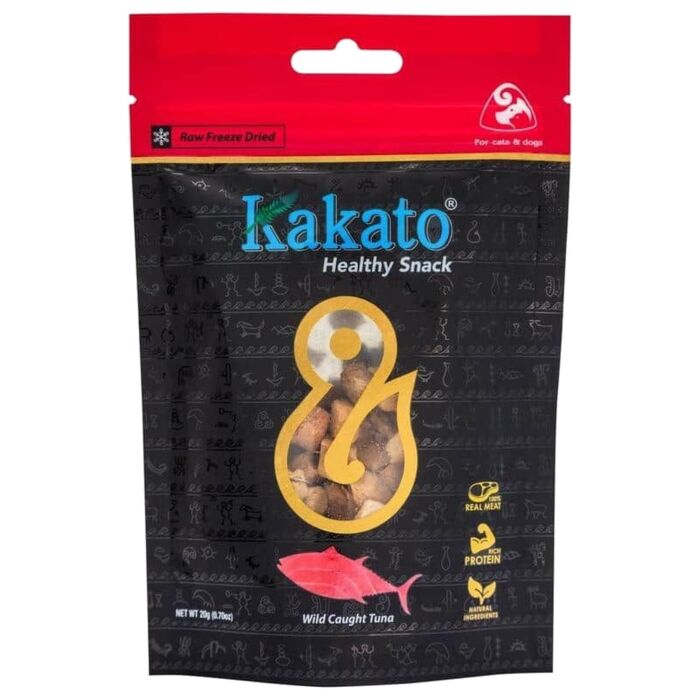 Kakato 卡格貓狗小食 - 凍乾天然吞拿魚 20g