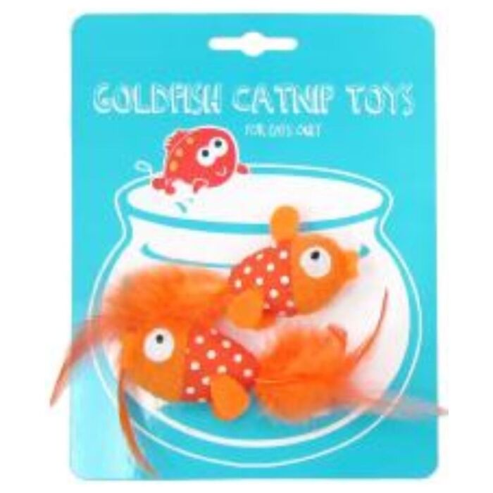 King Catnip Cat Toy - Goldie