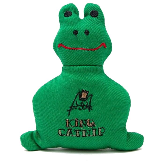 King Catnip Cat Toy - Frog