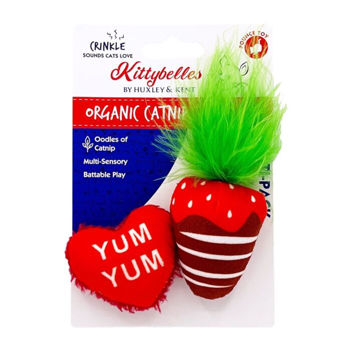 King Catnip Cat Toy - Strawberry