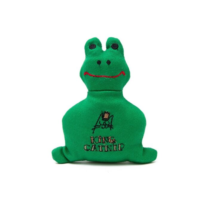 King Catnip Cat Toy - Frog