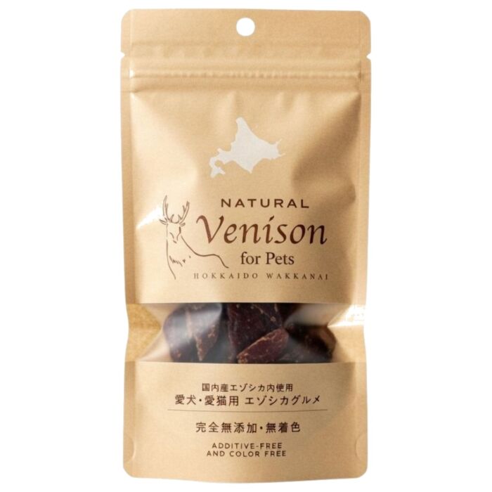 獵人之匠日本貓犬小食 - 風乾蝦夷鹿肉片 30g