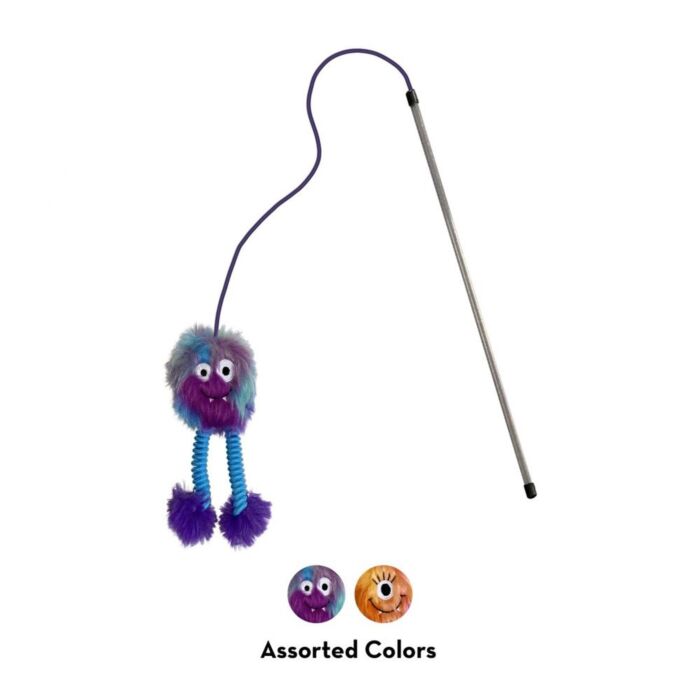 KONG Cat Toy - Teaser Springz - Blue / Orange (Random)