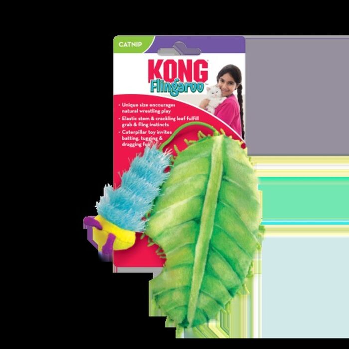 KONG Flingaroo 貓玩具 - 毛蟲