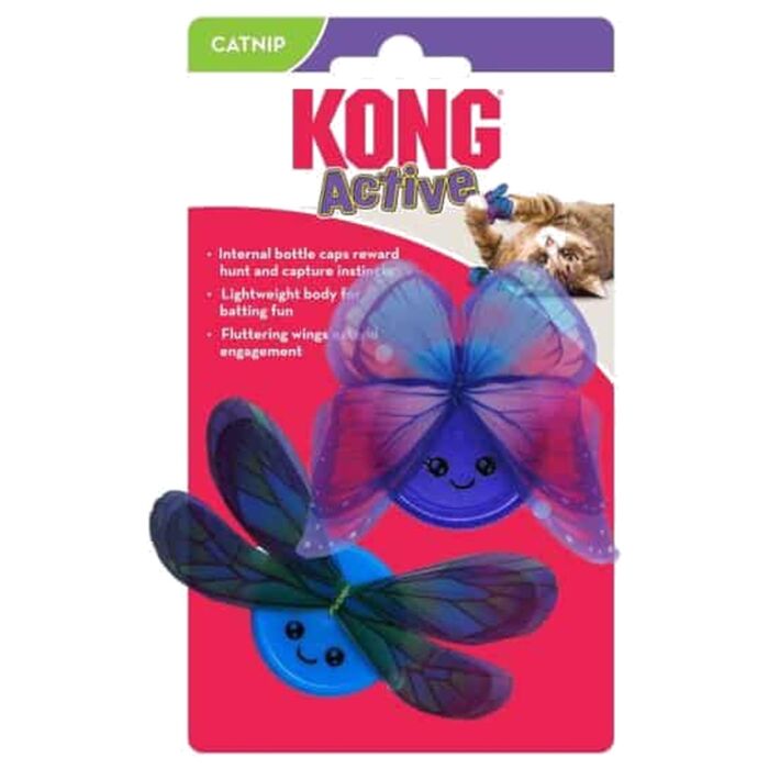 KONG 貓玩具 - 捉蝴蝶 (2件裝)