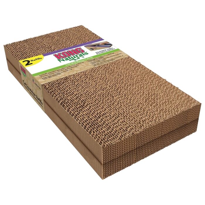 KONG Cat Toy - Naturals Scratcher Refill 2 pcs (For SKU: CS2/CS11)