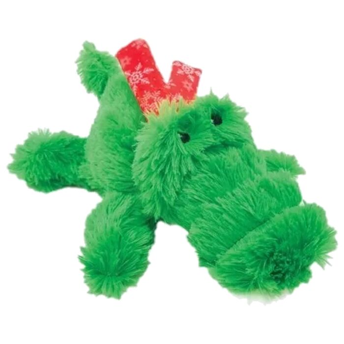 KONG Holiday Cozie 狗玩具 - 短吻鱷
