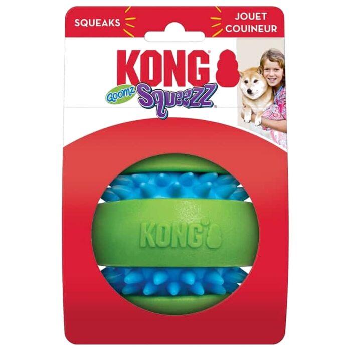 KONG Dog Toy - 吱吱潔齒波