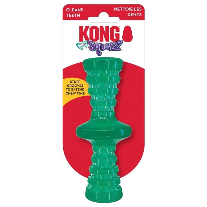 KONG Dog Toy - Squeezz Dental Roller Stick
