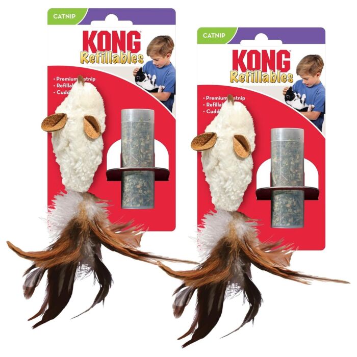 KONG 貓玩具 - 紅蘿蔔貓草套裝
