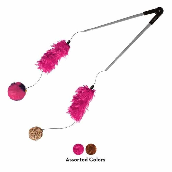 KONG Cat Toy - Teaser Tweezerz (Assorted Color)
