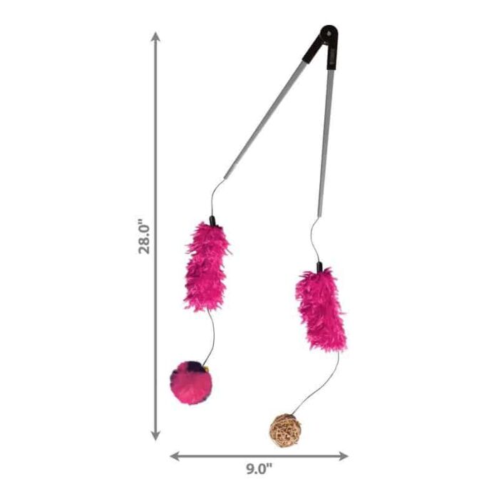 KONG Cat Toy - Teaser Tweezerz (Assorted Color)