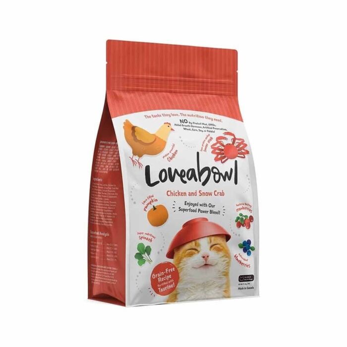 Loveabowl囍碗 無穀物貓罐頭 - 健腸嫩雞紅鯛魚肉湯 70g