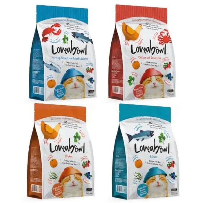 Loveabowl Cat Food - Freeze dried - Lamb & Mackerel