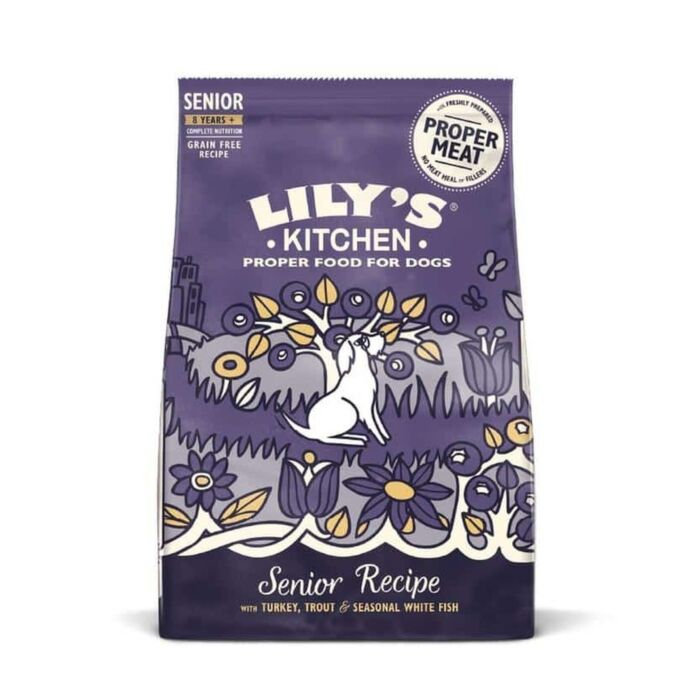 Lilys Kitchen Dog Food - Senior - Turkey & Trout