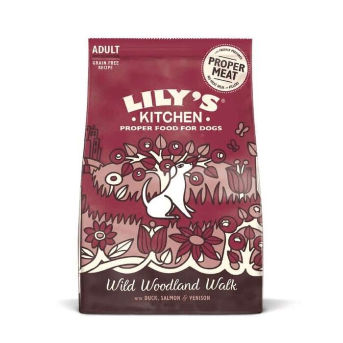 Lilys Kitchen Dog Food - Wild Woodland Walk - Duck Salmon & Venison