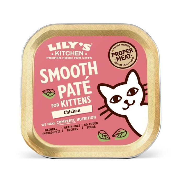 Lilys Kitchen 幼貓主食罐 - 幼貓成長餐 - 雞肉 85g