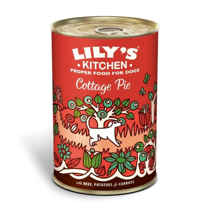 Lilys Kitchen Dog Can - Cottage Pie - Beef 400g