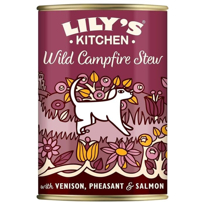 Lilys Kitchen 狗主食罐 - 野味燉鍋 - 鹿肉雞肉三文魚 400g