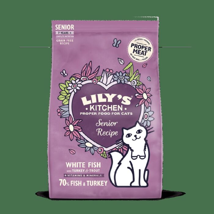 Lilys Kitchen 高齡犬小食 - 火雞白魚塊 70g
