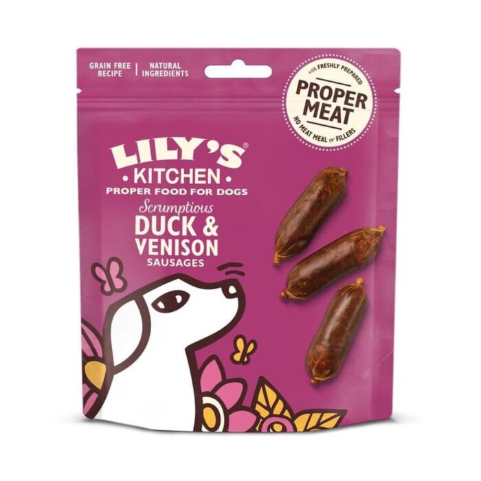 Lilys Kitchen 狗小食 - 野味香腸 70g