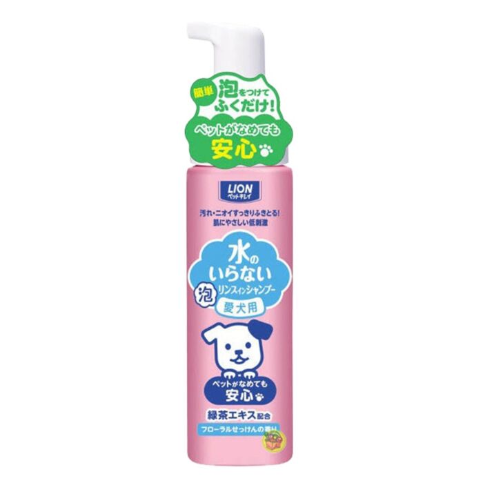 Lion Pet日本獅王 每日系列 - 貓用花香味2合1溫和洗毛乳 330ml