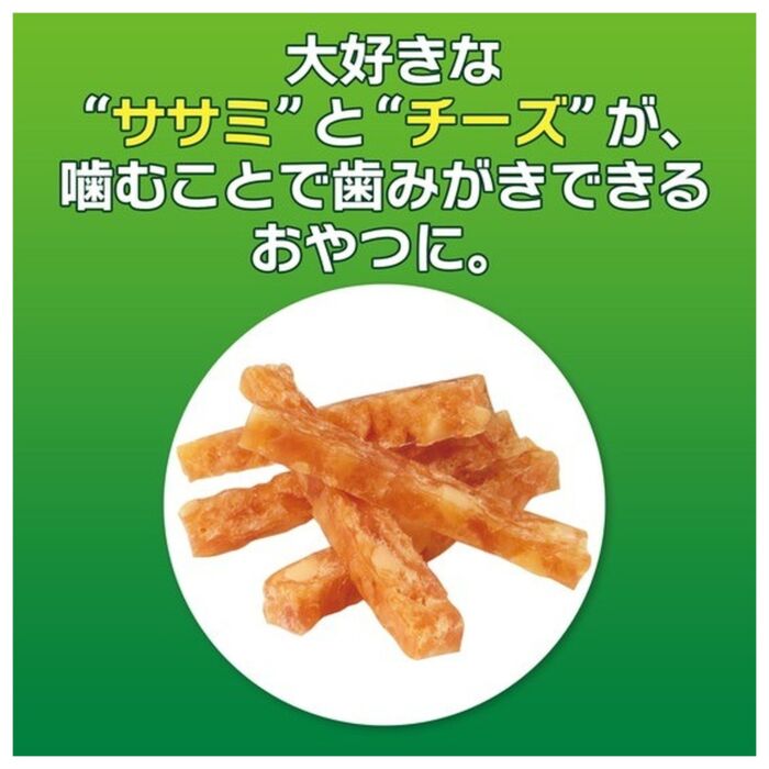 LION PET日本獅王貓小食 - PETKISS - 潔齒芝士雞柳條 20g