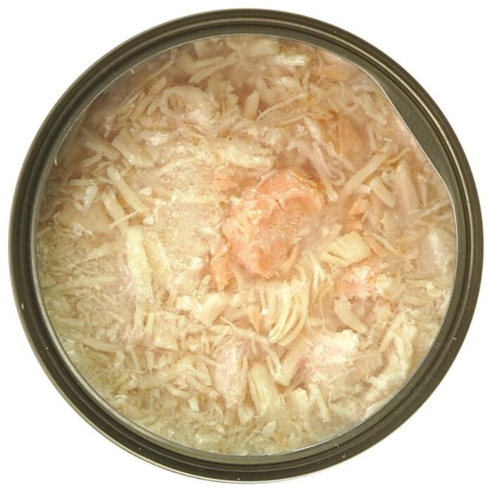 Loveabowl Cat Can - Grain Free Chicken Snowflakes In Broth With Salmon 70g
