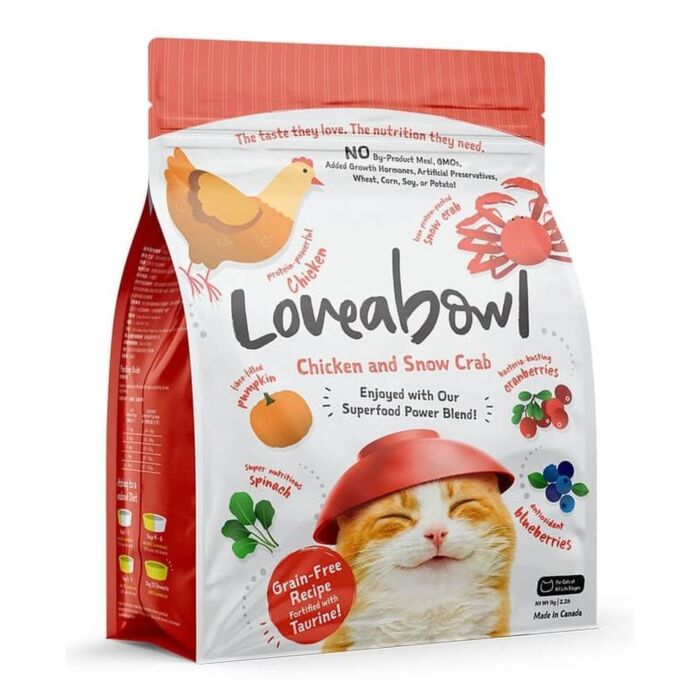 Loveabowl囍碗 無穀物全貓糧 - 雪蟹雞肉海陸配方