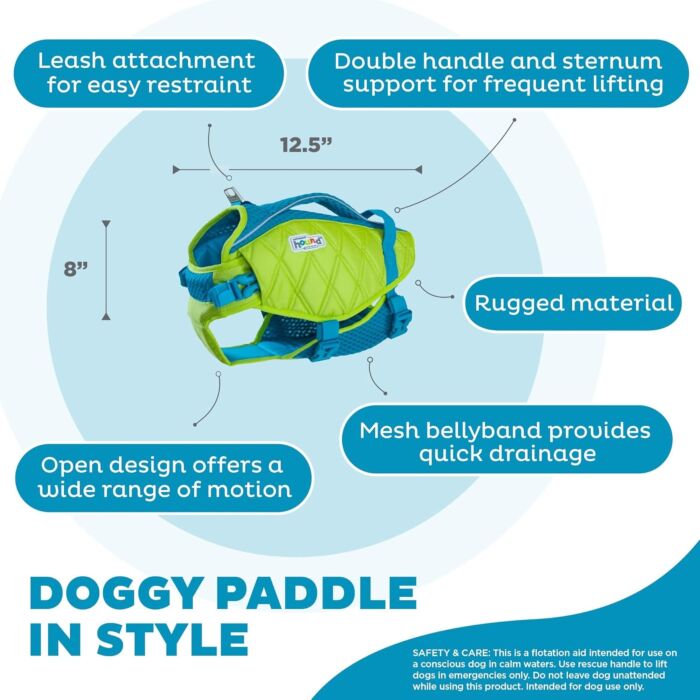 Outward Hound Standley Sport Performance Dog Life Jacket - Small