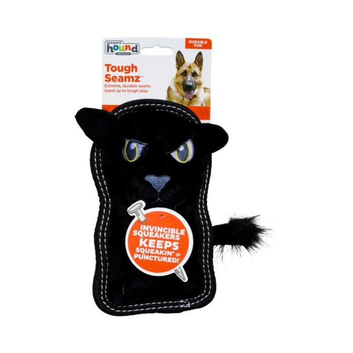 Outward Hound Dog Toy - Xtreme Seamz Big-Eyed Leopard Small