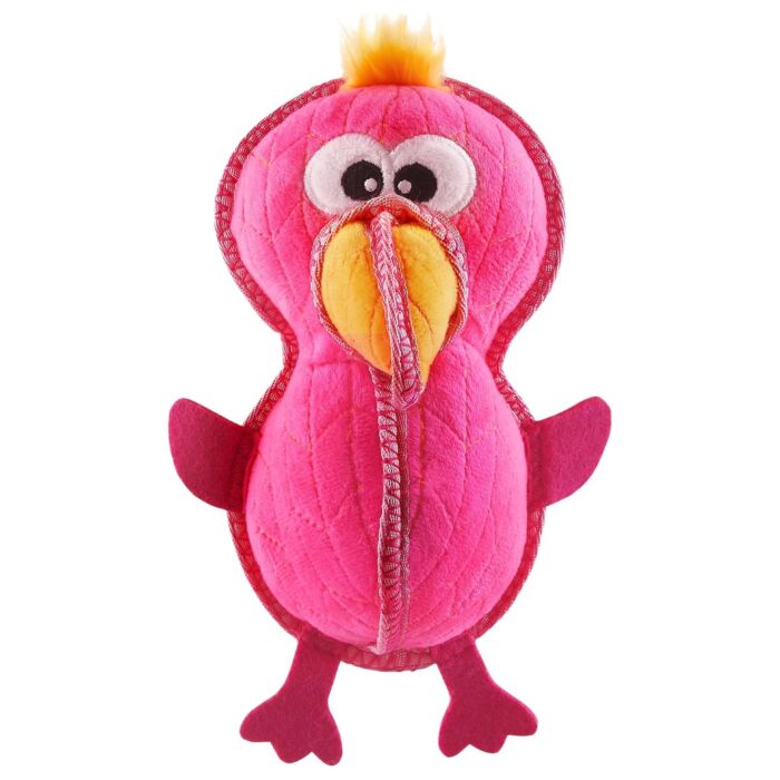 Outward Hound Dog Toy - Xtreme Seamz Flamingo