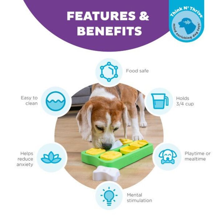 Nina Ottosson Dog Toy - Puppy Brick (Level 2)