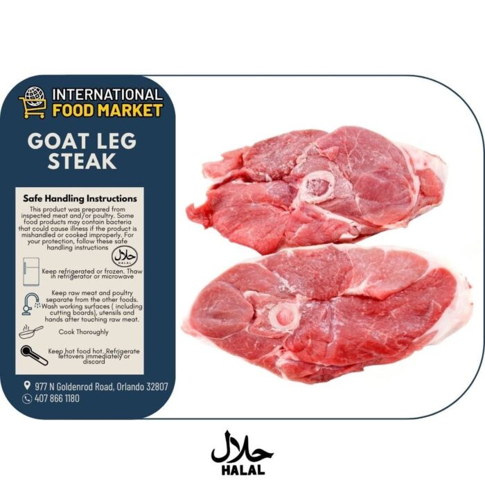 Merrimore Dog Treat - Air Dried Goat Leg with Hoof (2pcs)