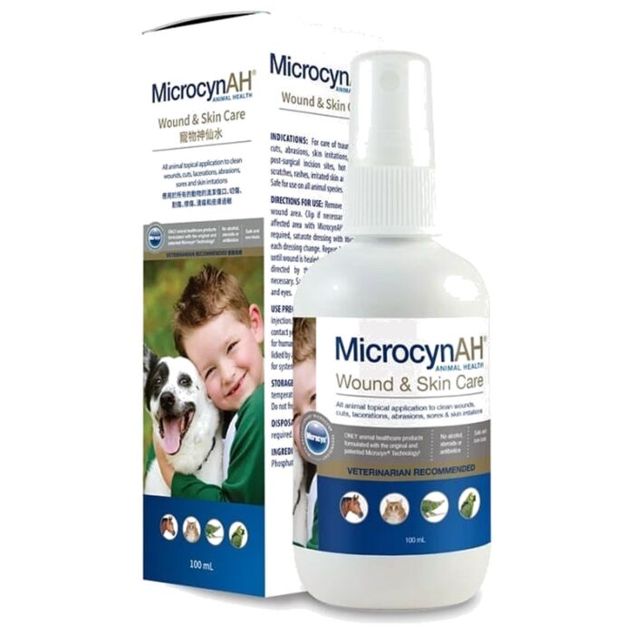 MicrocynAH All Animal Wound & Skin Care Liquid