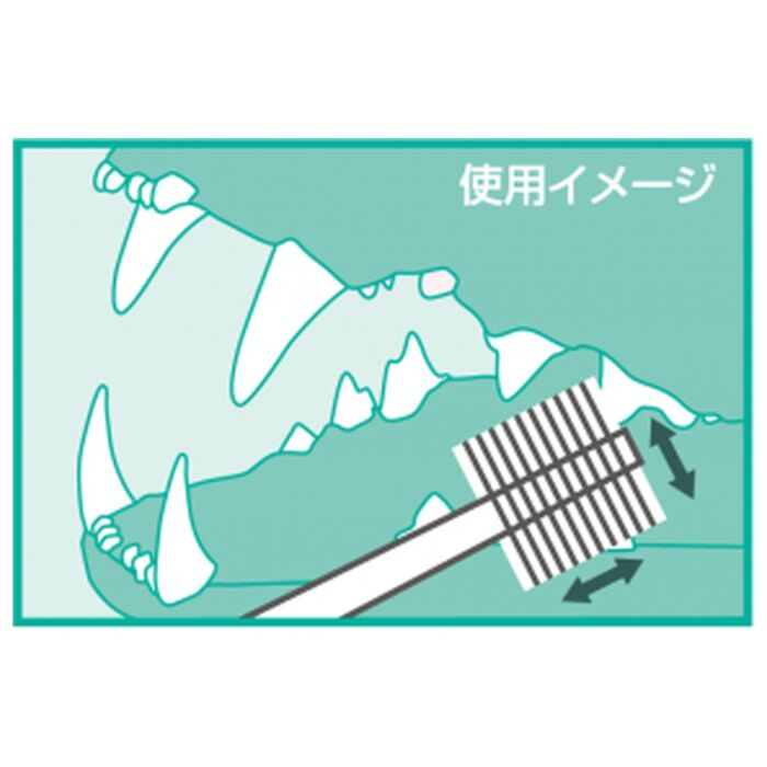 Mind Up Toothbrush Slim Cylinder Head for Cats