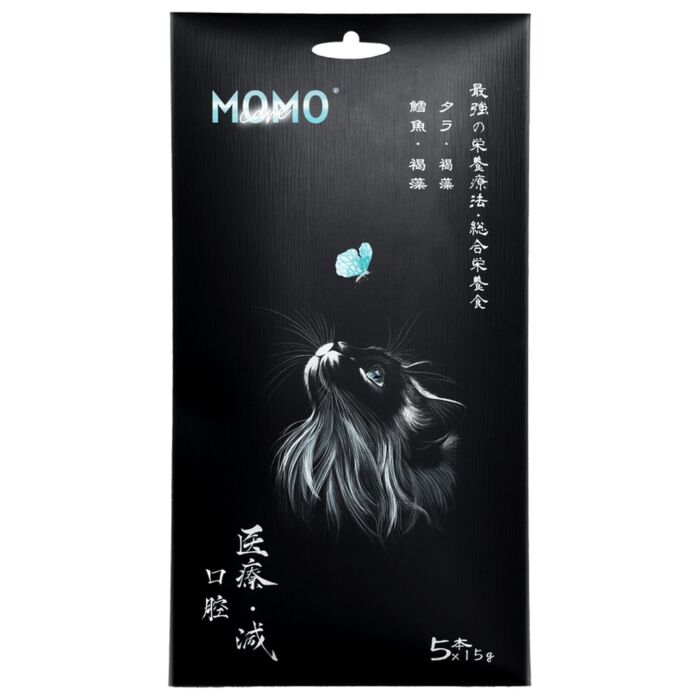 MomoCare Cat Treat - Cod + Kelp Puree (Oral Care)