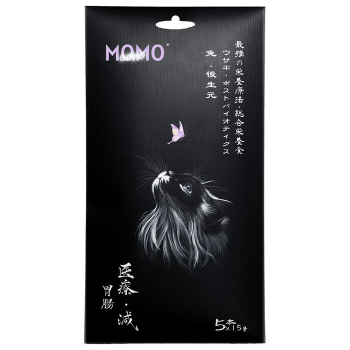 MomoCare Cat Treat - Rabbit + Postbiotics Puree (Digestive Health)