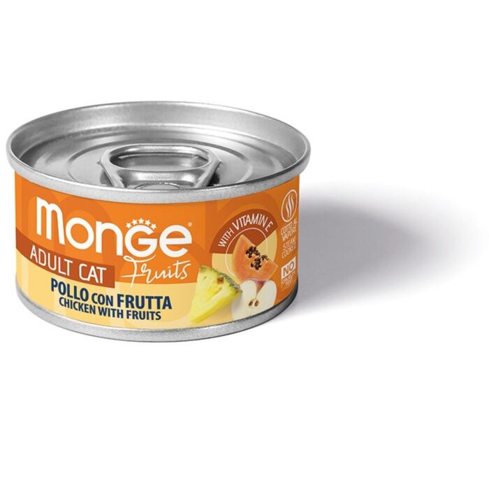 MONGE FRUITS Cat Can Food 80g