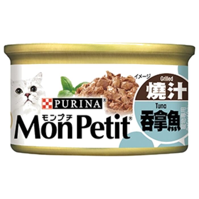 Purina Mon Petit 貓濕糧 - 至尊燒汁 - 吞拿魚 85g
