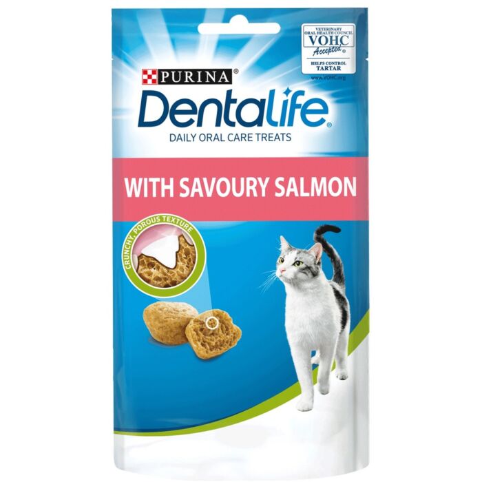 Purina Mon Petit 貓小食 - Natural Kiss - 雞肉醬伴三文魚肉粒 40g - EXP 31-10-2026