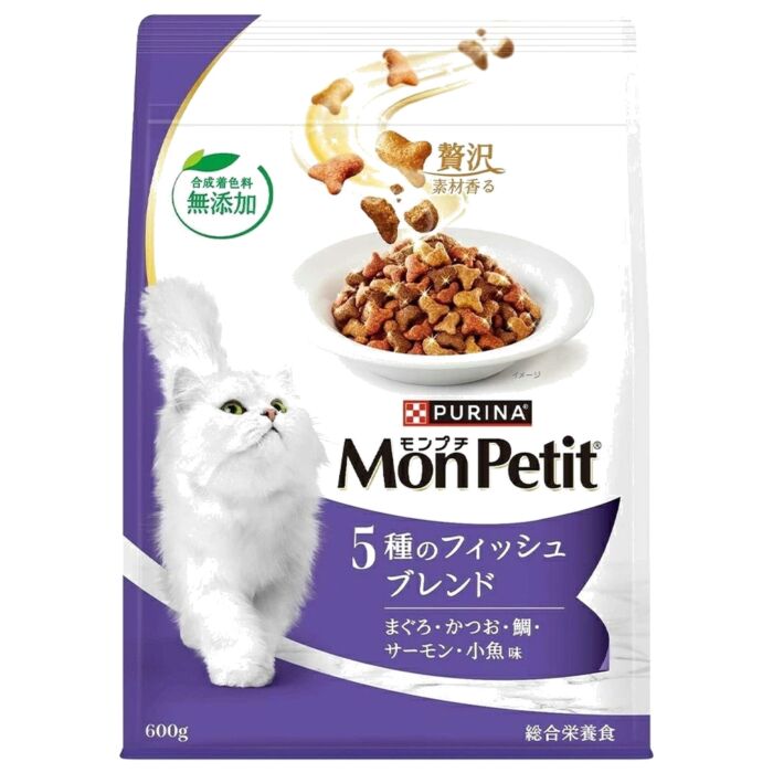 Purina Mon Petit Cat Food - Fish 600g