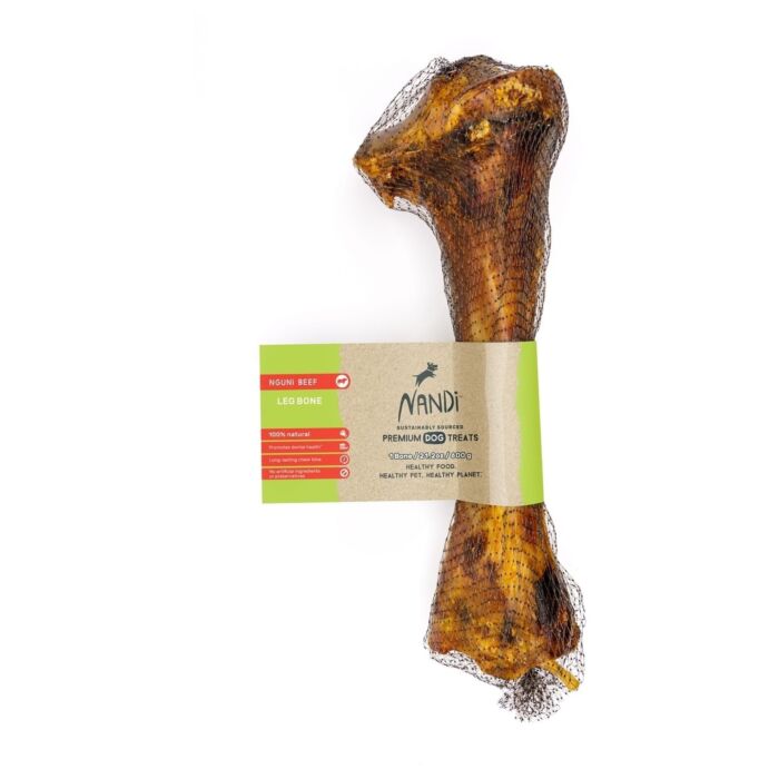 NANDI 天然無穀物功能性狗小食 - 牛肉筋 100g