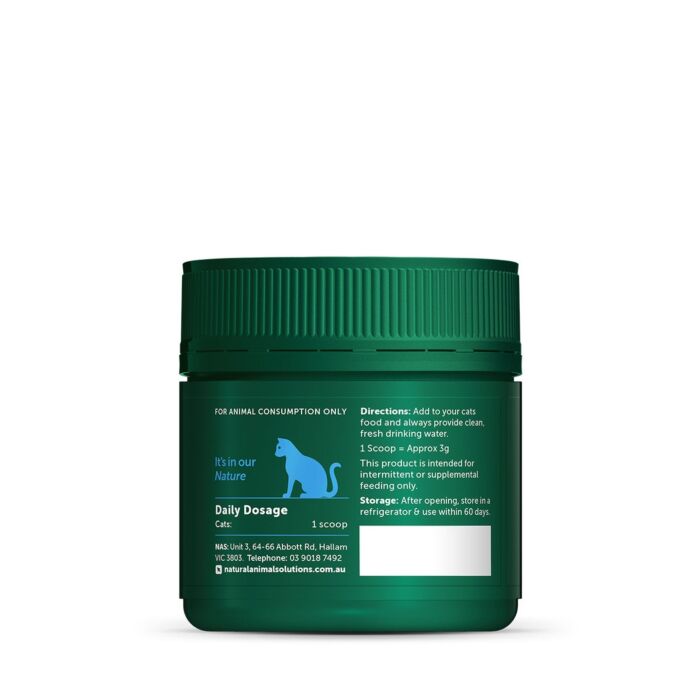 Natural Animal Solutions (澳洲NAS) 腸道平衡益生菌粉劑 支持腸道健康、消化平衡、免疫力 (貓咪專用) 80g