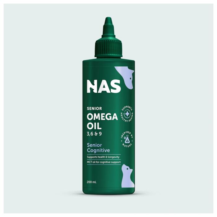 Natural Animal Solutions (澳洲NAS) 奧米加369魚油 含MCT支持大腦健康及認知功能 (老貓專用) 200ml