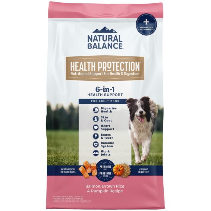 Natural Balance Dog Food - Health Protection - Salmon Brown Rice & Pumpkin 4lb